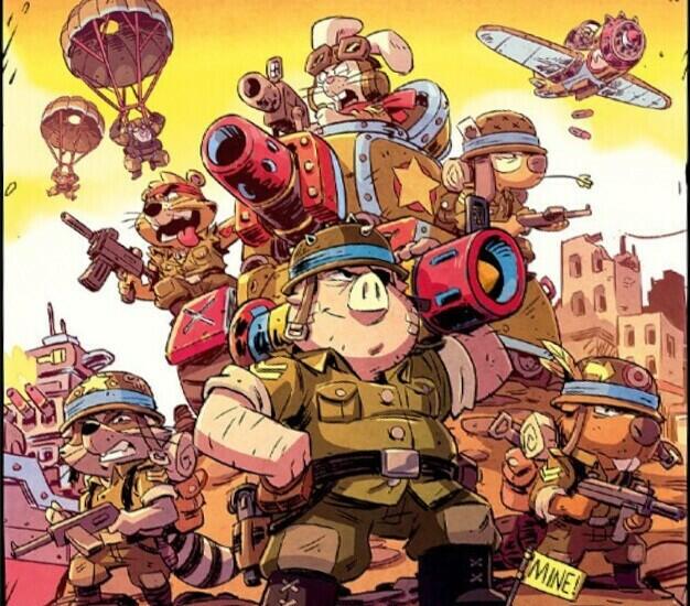 Air, Land & Sea: Bestioles en Guerre Artwork