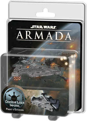 Star Wars: Armada - Croiseur Léger Imperial Cover Transparent