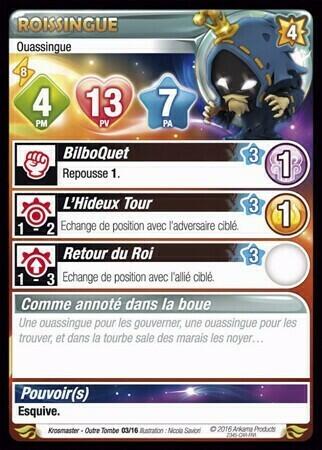 Krosmaster: Saison 04 - Outre-Tombe Carte