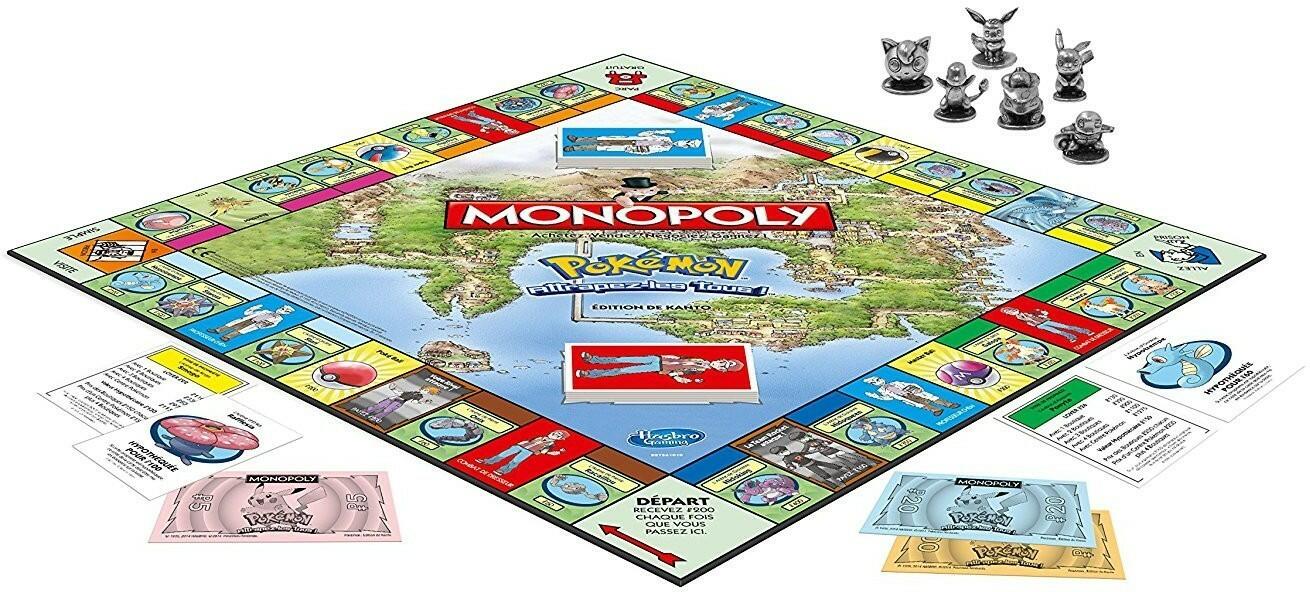 Monopoly: Pokémon - Édition de Kanto Eclate