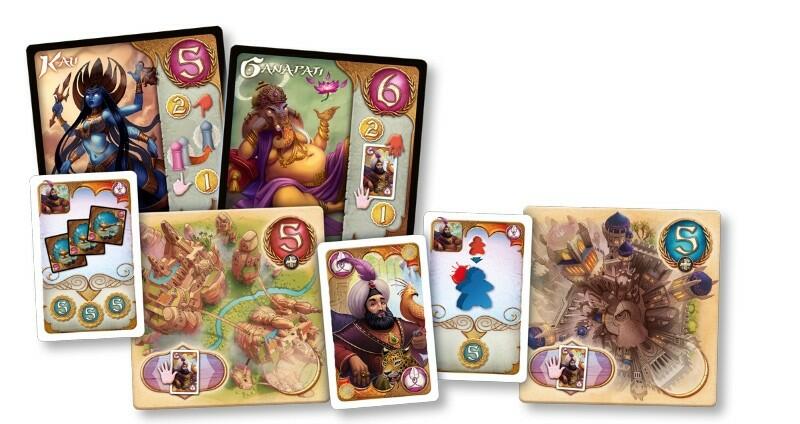 Five Tribes: Les Caprices du Sultan Cartes