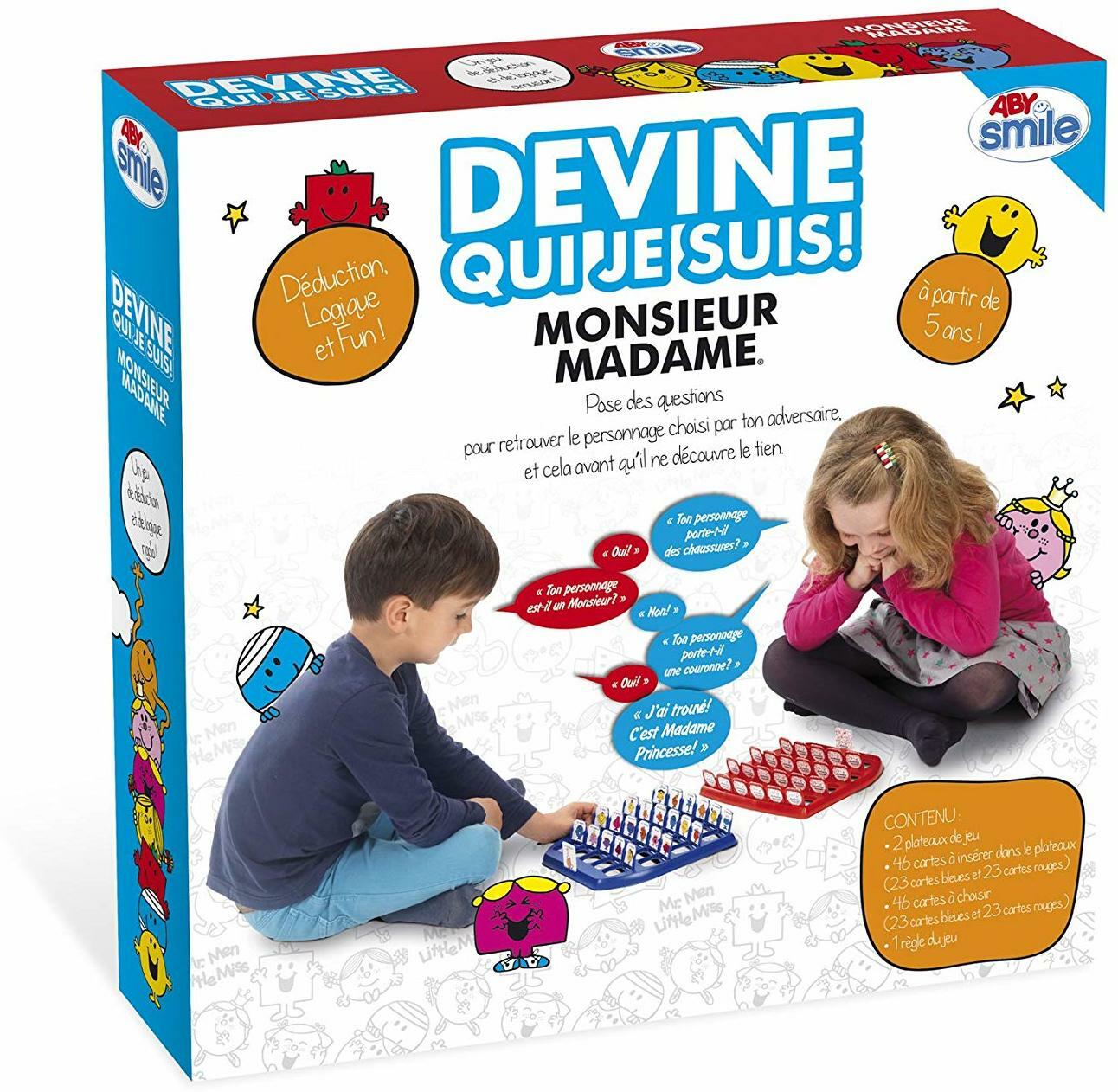 Devine Qui je Suis ! Monsieur Madame Back 3d