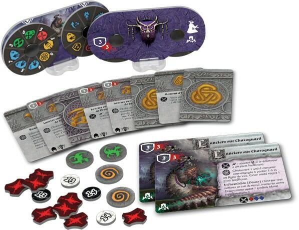 Runewars: Le Jeu de Figurines - Lanciers sur Charognard Cartes