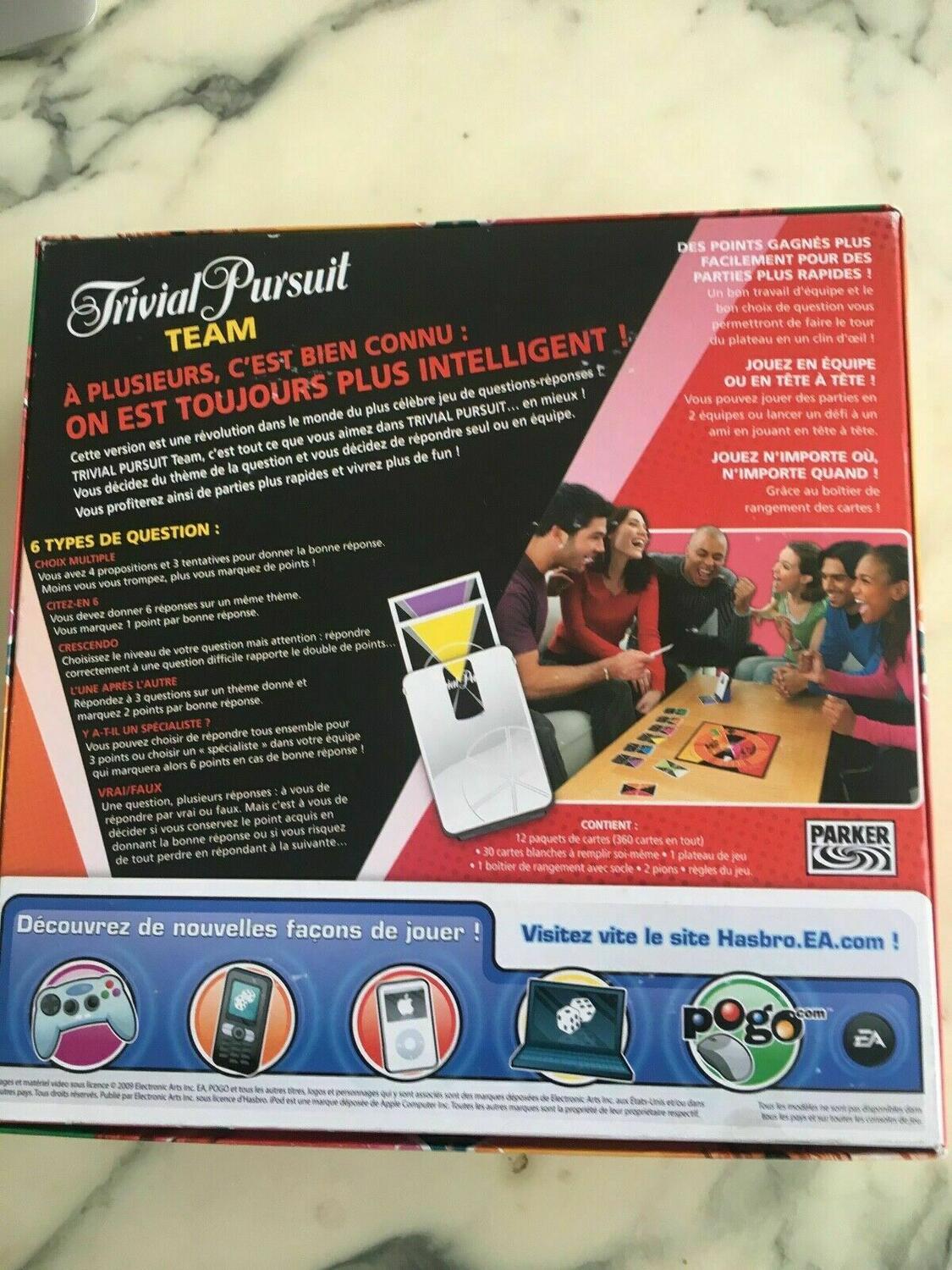 Trivial Pursuit: Team Back 3d
