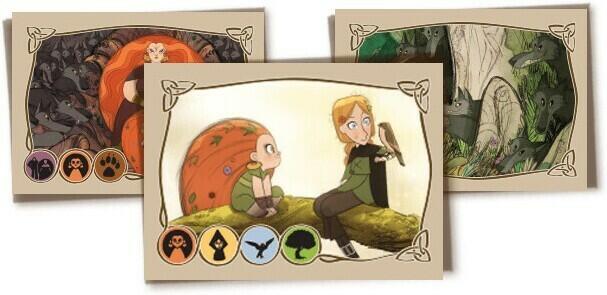 Le Peuple Loup: Mon Aventure Cartes