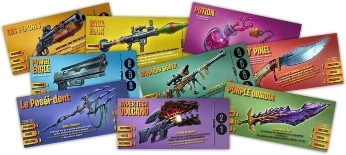 Tsunami Island: Battle Royale Cartes