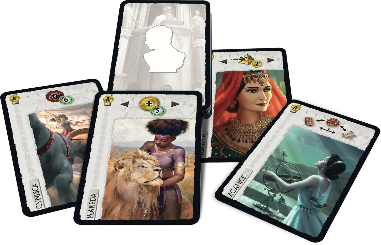 7 Wonders - Leaders : Anniversary Pack Cartes