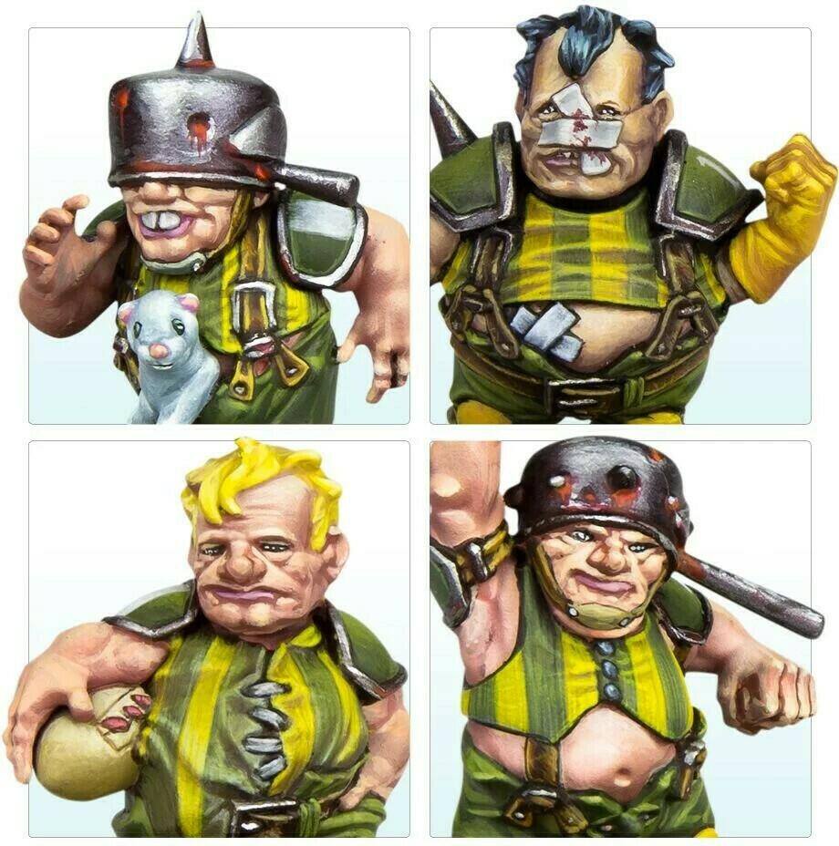 Blood Bowl: The Game of Fantasy Football - The Greenfield Grasshuggers Figurines