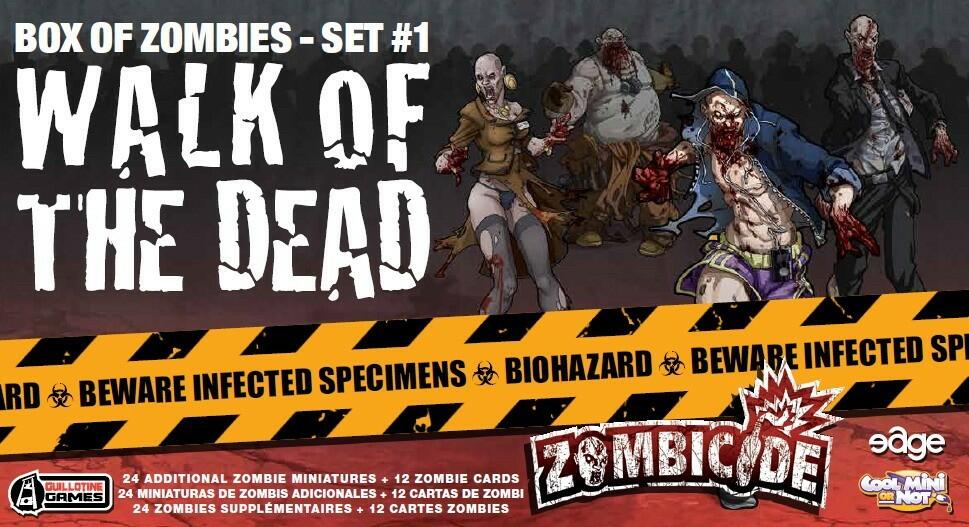 Zombicide: Box of Zombies Set #1 - Walk of the Dead Cover