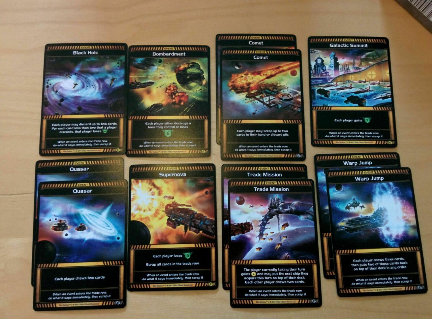 Star Realms: Crisis - Évènements Cartes