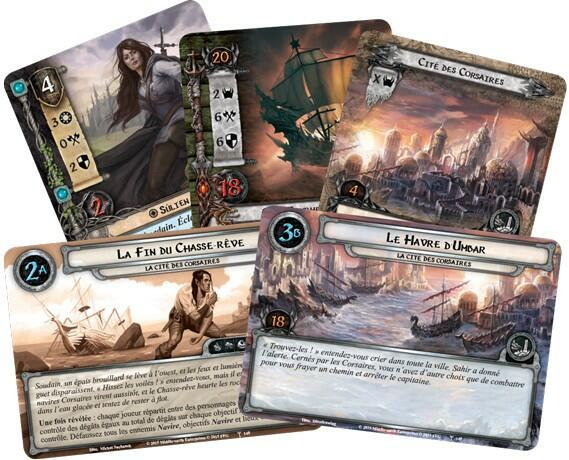 Le Seigneur des Anneaux: Le Jeu de Cartes - La Cité des Corsaires Cartes