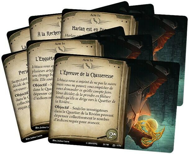 Horreur à Arkham: Le Jeu de Cartes - Les Fils du Destin Cartes