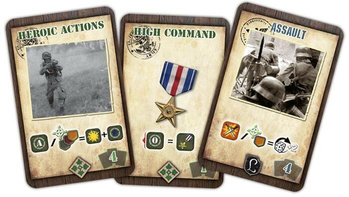 Heroes of Normandie Cartes