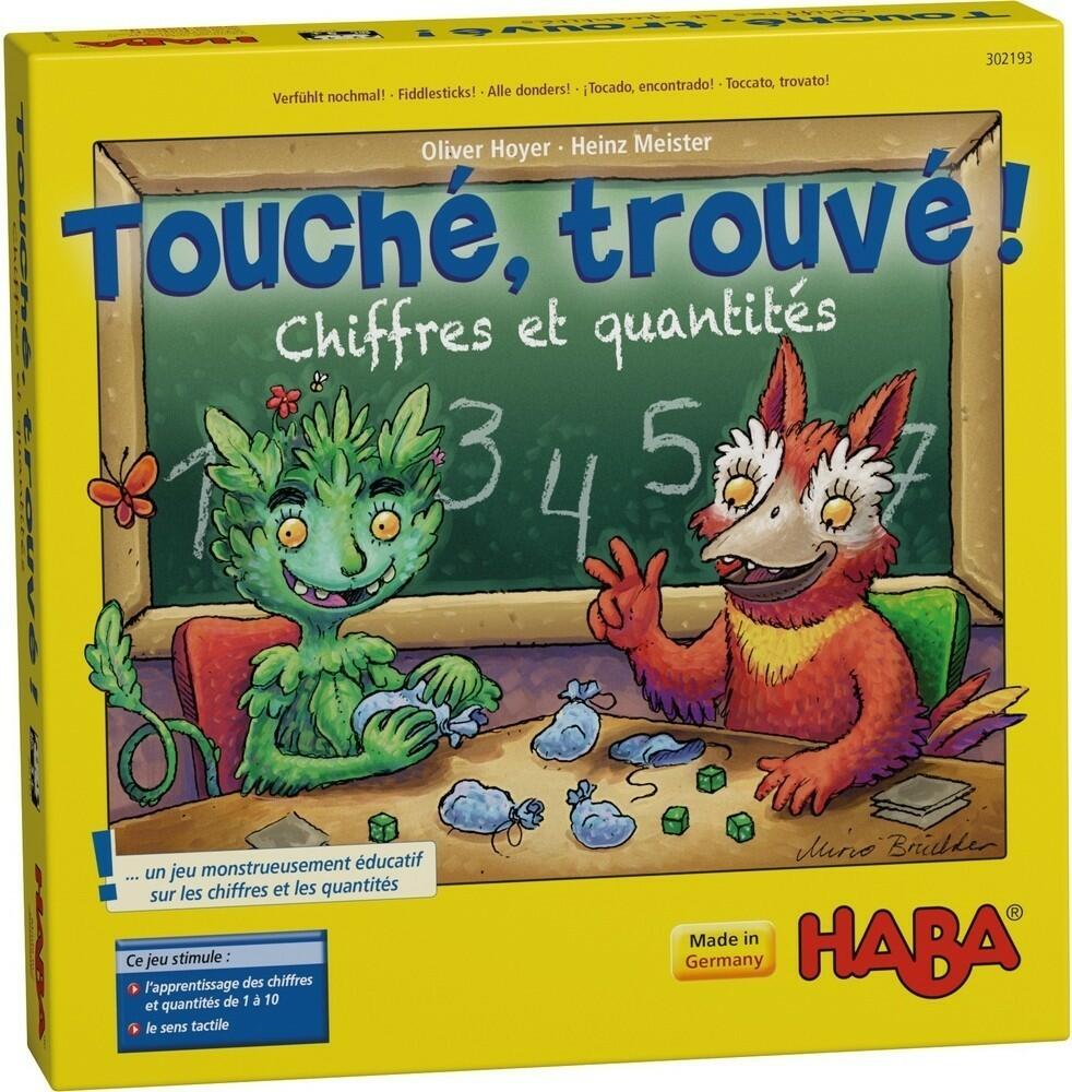 Touché, Trouvé ! Chiffres et Quantités Cover 3d