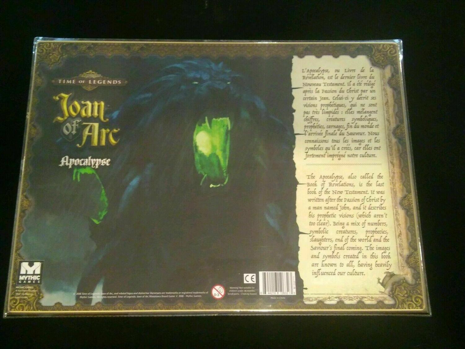 Time of Legends: Joan of Arc - Apocalypse Back 3d