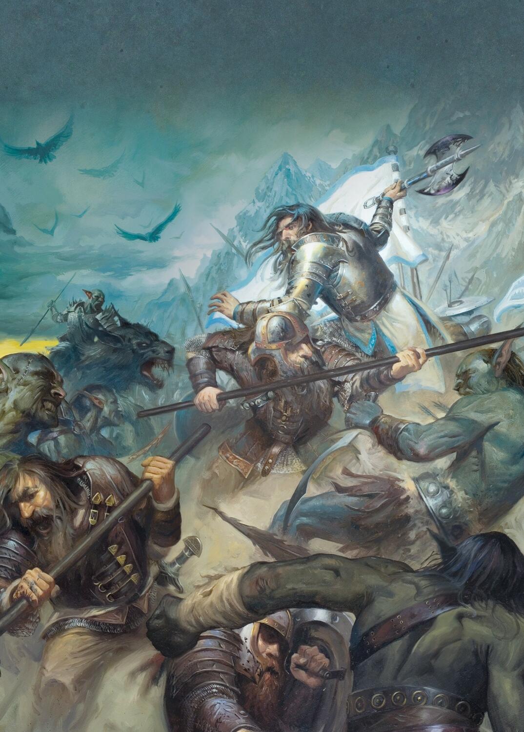 La Bataille des Cinq Armées Artwork