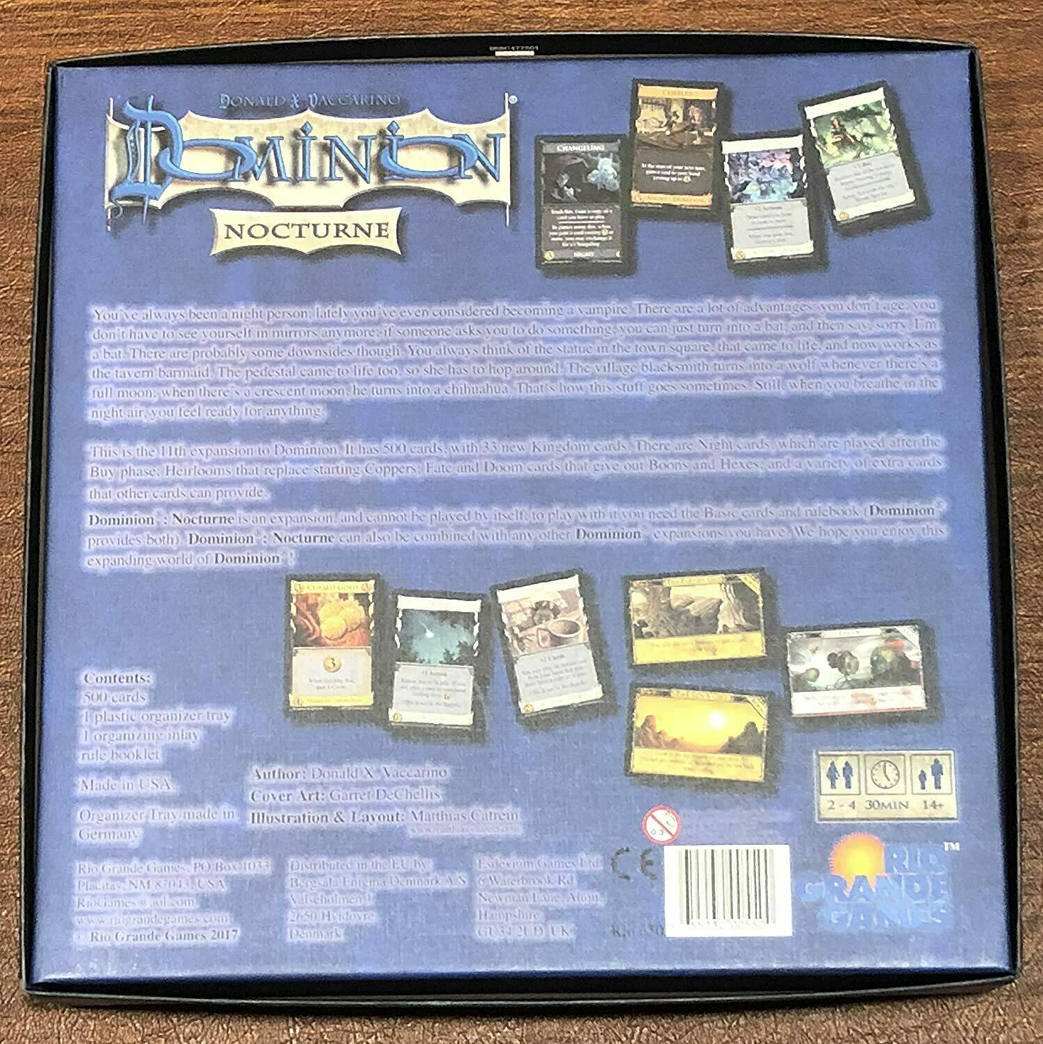 Dominion: Nocturne Back 3d