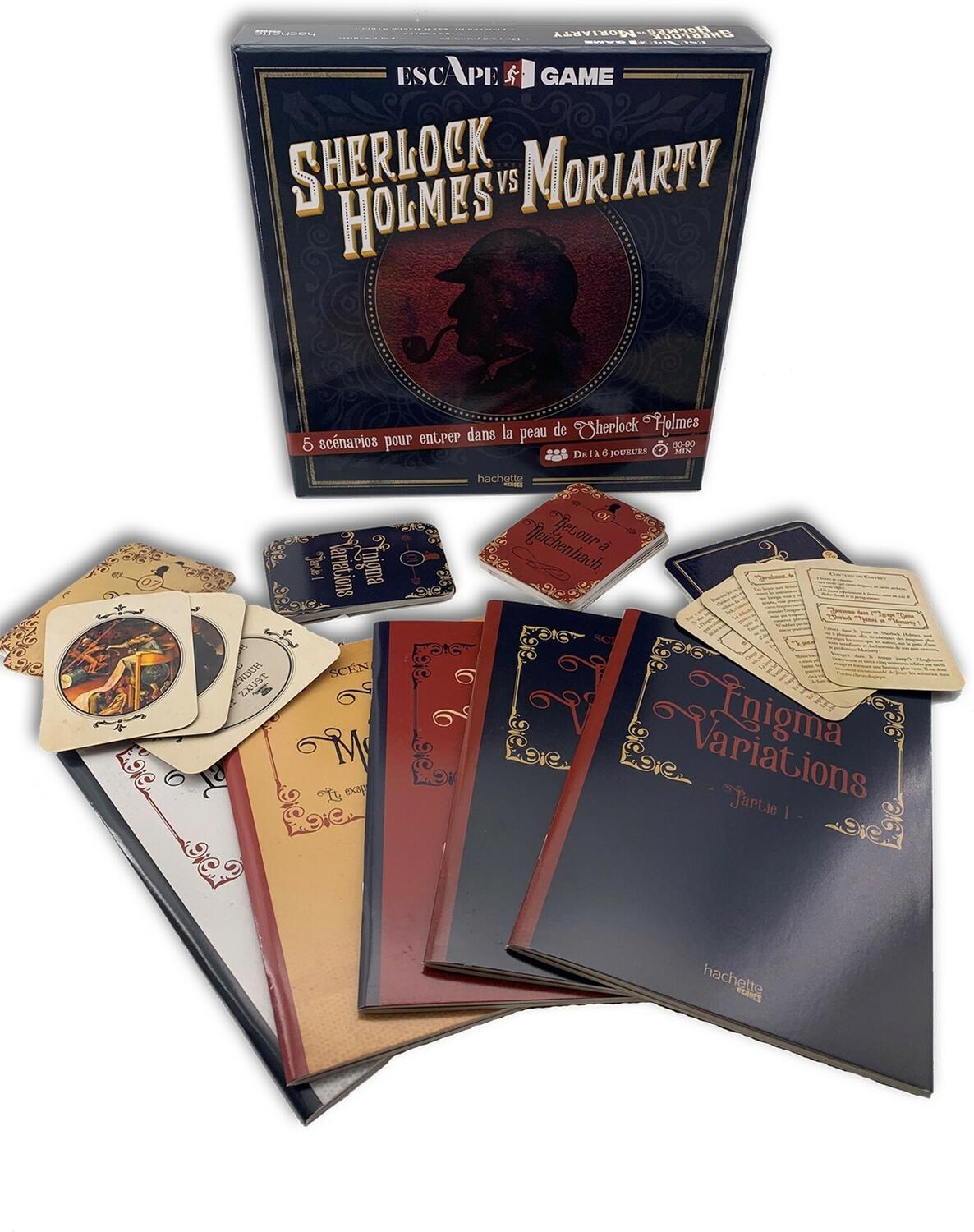 Escape Game: Sherlock Holmes vs Moriarty Eclate