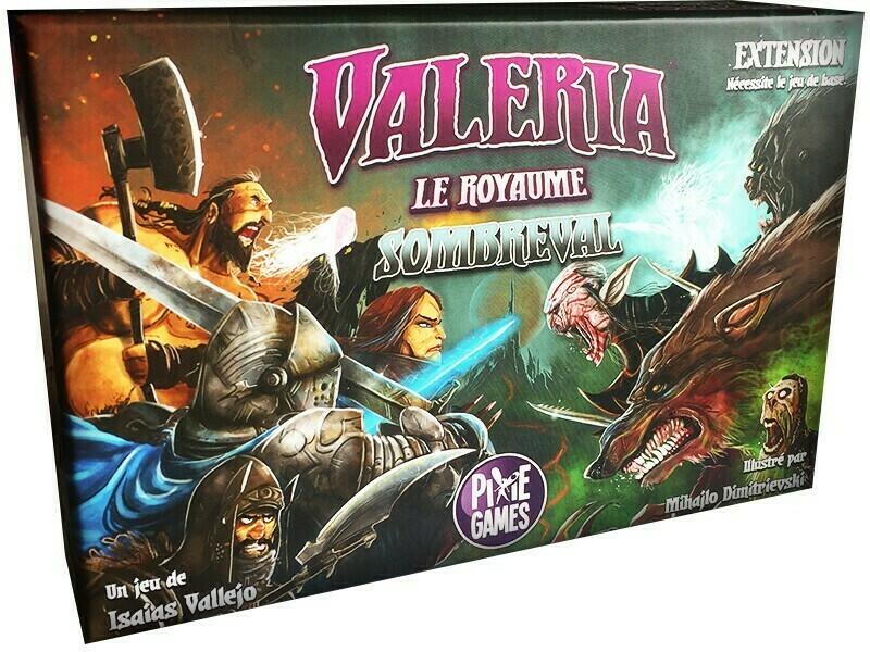 Valeria: Le Royaume - Sombreval Cover 3d