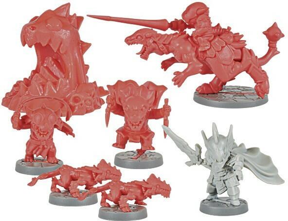 Super Dungeon Explore: Bandes Armées - Clan Vouivre Figurines