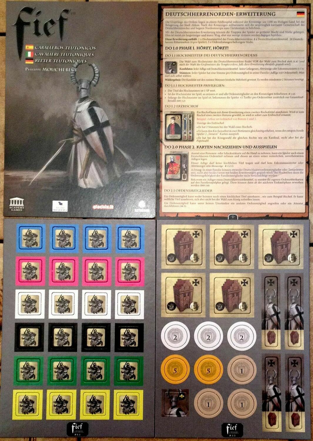 Fief: France 1429 - Chevaliers Teutoniques Eclate