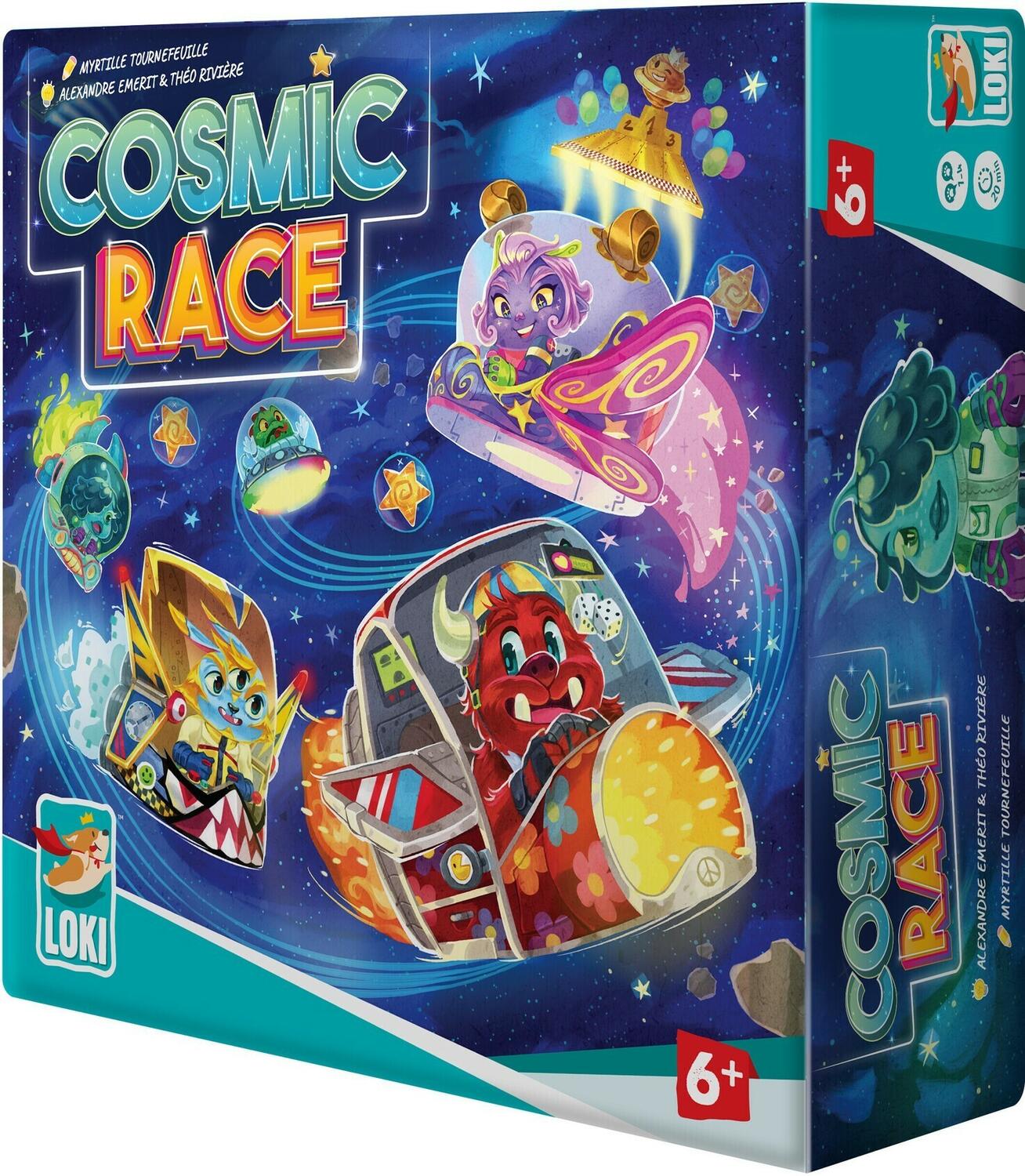 Cosmic Race Cover 3d