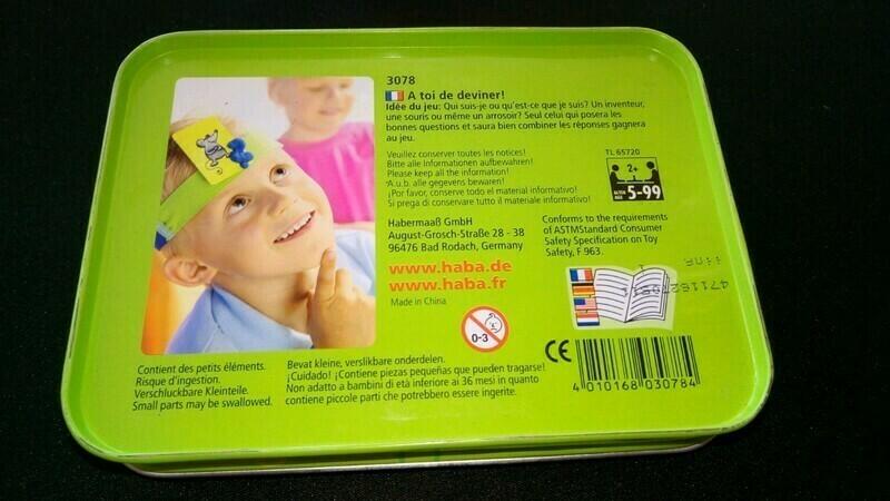 A Toi de Deviner ! 2009 Back