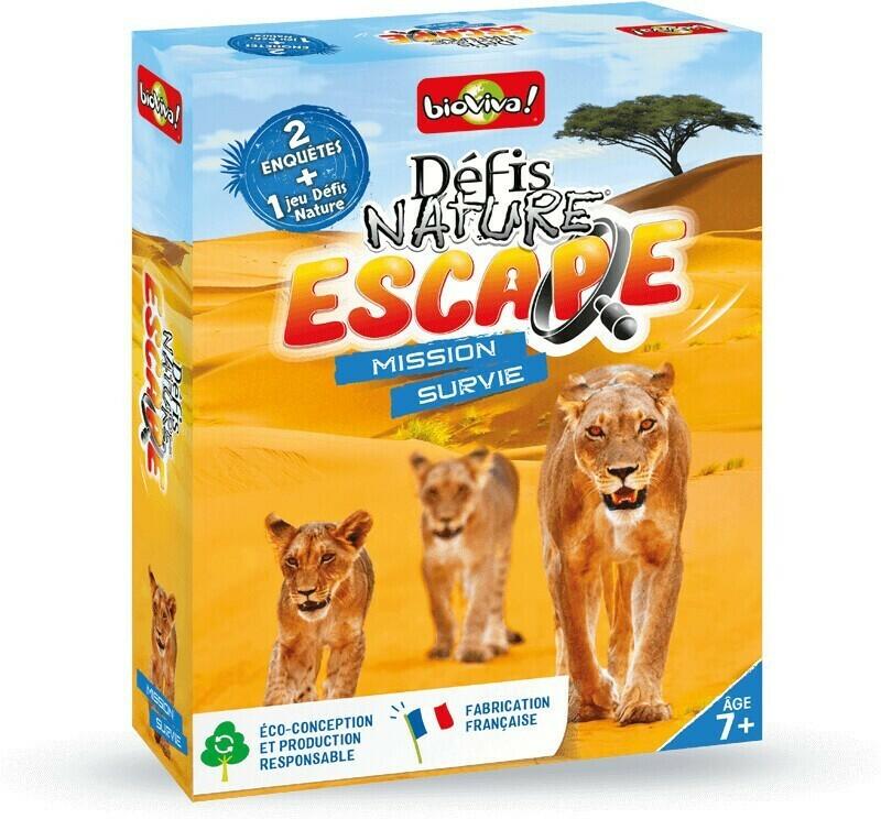 Défis Nature: Escape - Mission Survie Cover 3d