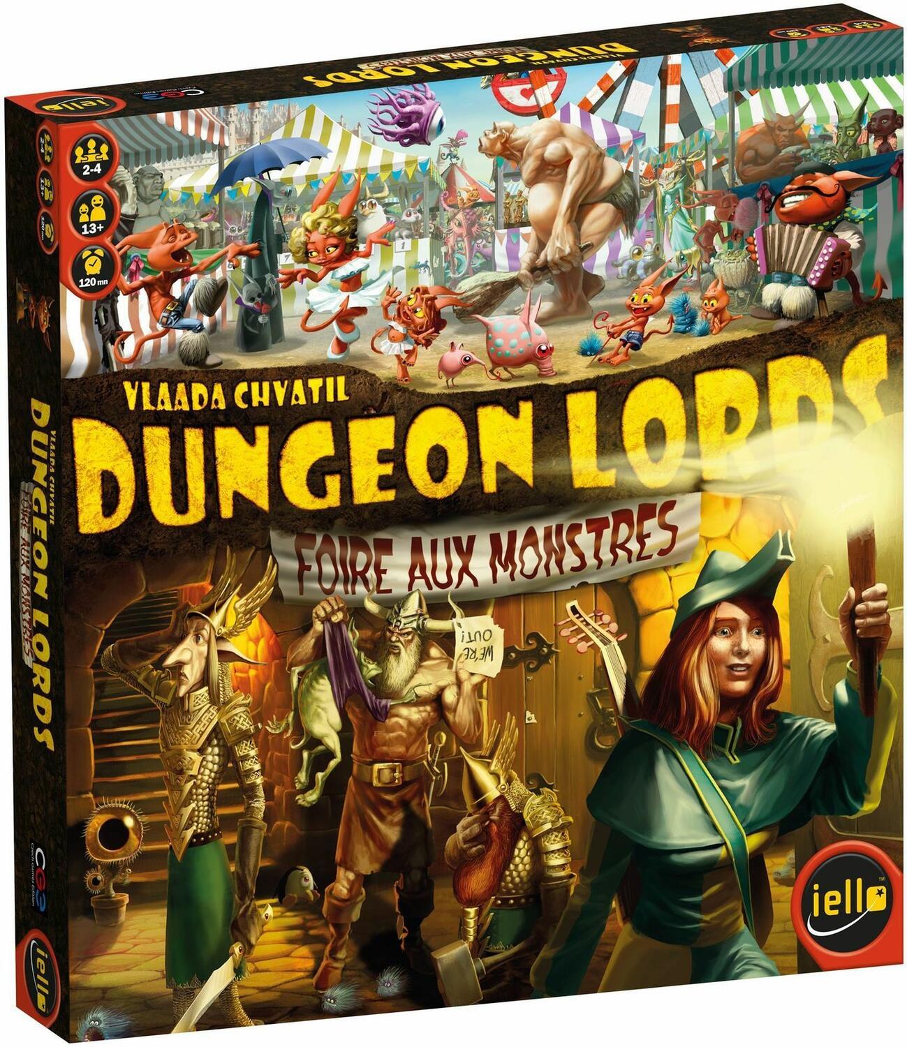 Dungeon Lords: Foire aux Monstres Cover 3d