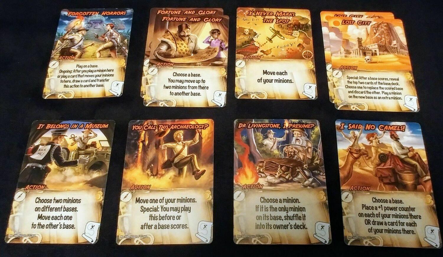 Smash Up: Conflit de Générations Cartes