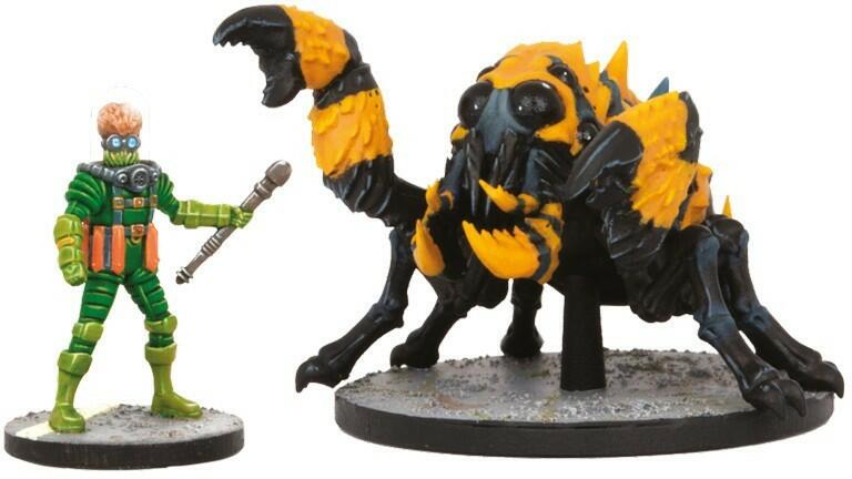 Mars Attacks: Le Jeu - Araignée Géante Mutante Figurines