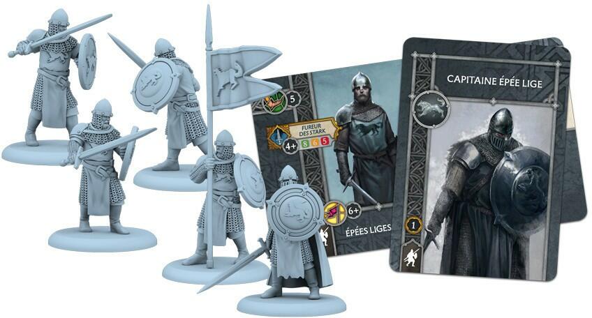 Le Trône de Fer: Le Jeu de Figurines - Épées Liges Stark Eclate