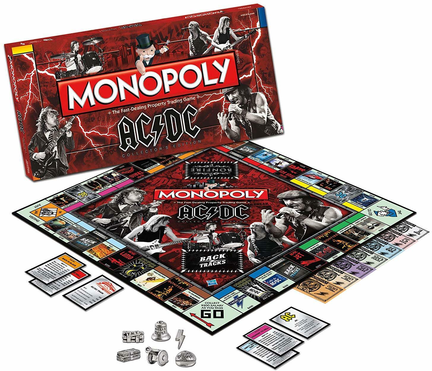 Monopoly: AC/DC Collector's Edition Eclate