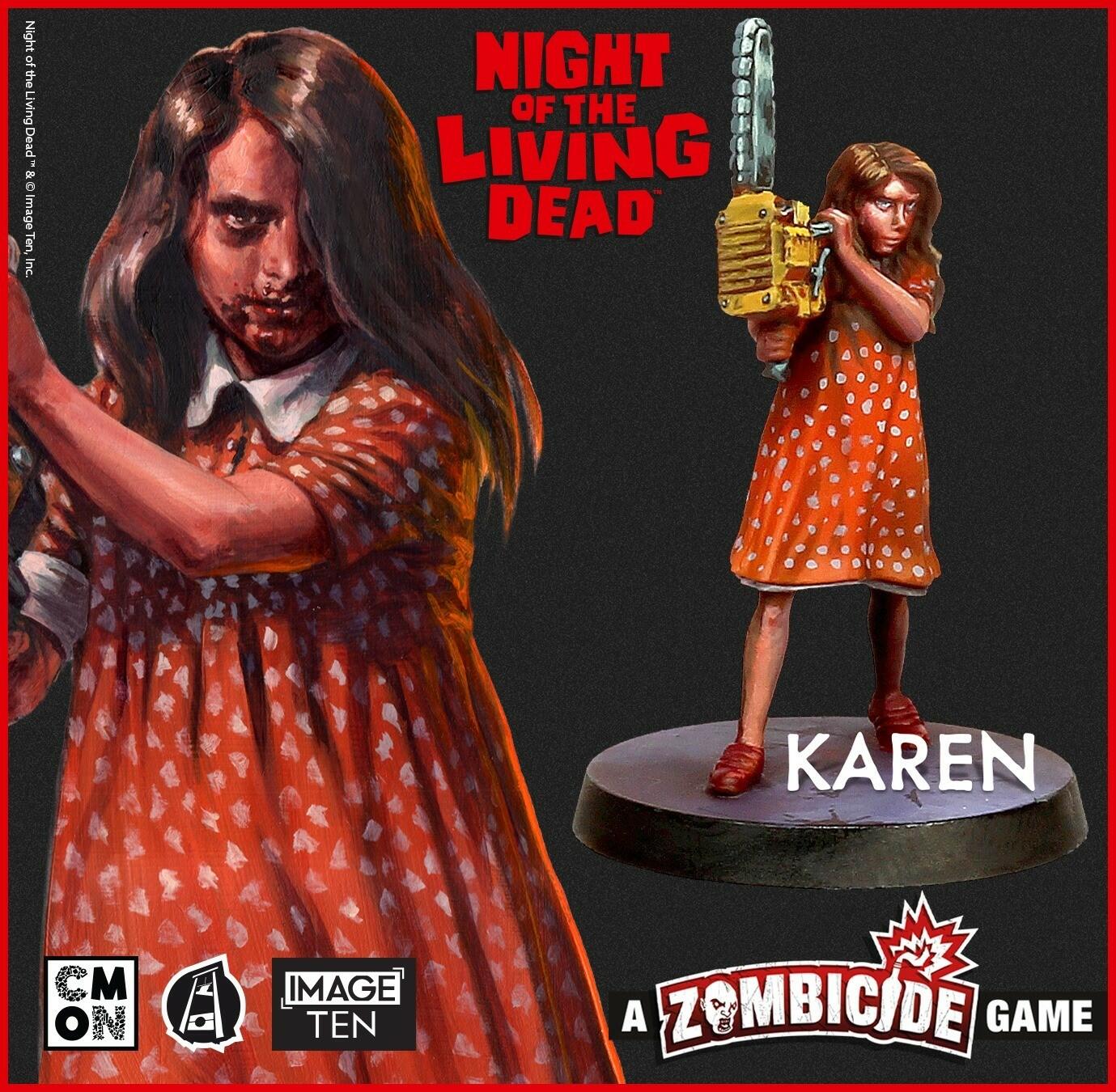 Night of the Living Dead: A Zombicide Game Karen