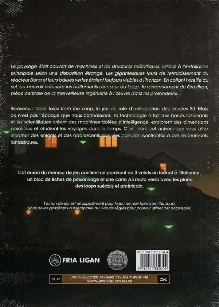 Tales from the Loop: Écran de Jeu Back