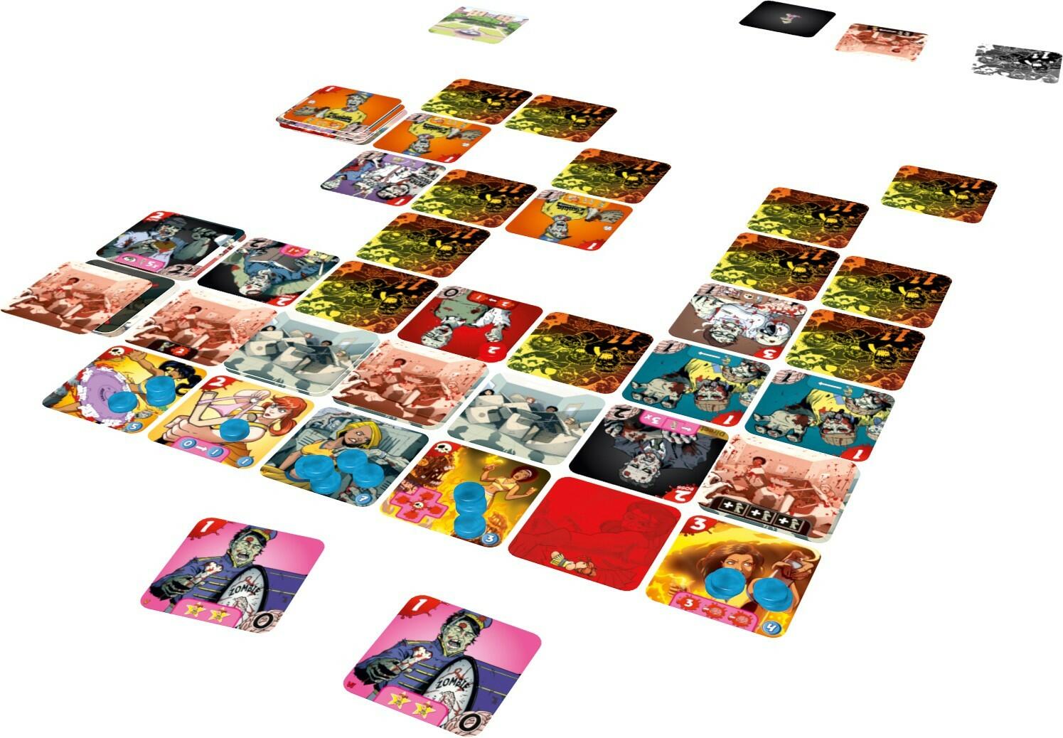 Zombies vs Cheerleaders Cartes