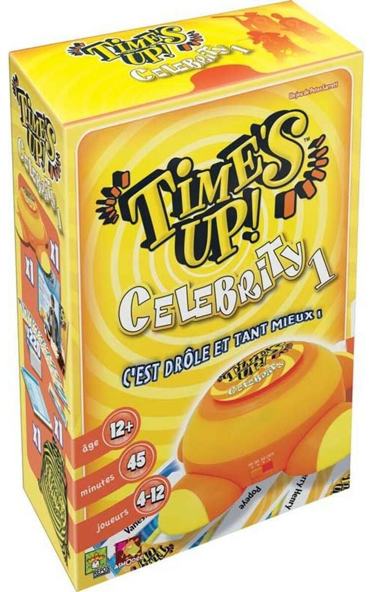 Time's Up ! Celebrity 1 Cover 3d