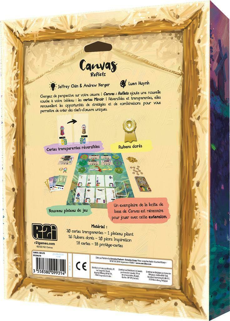 Canvas: Reflets Back 3d