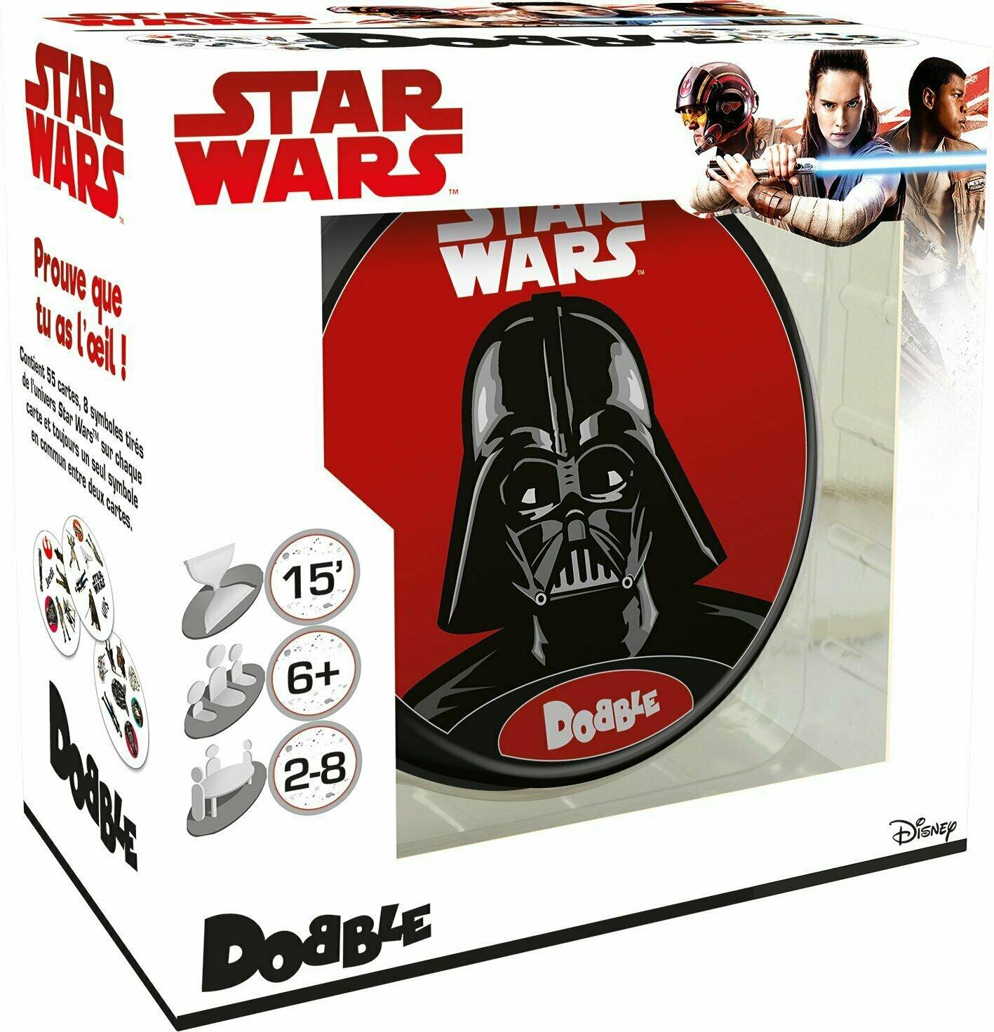 Dobble: Star Wars 2017 Cover 3d