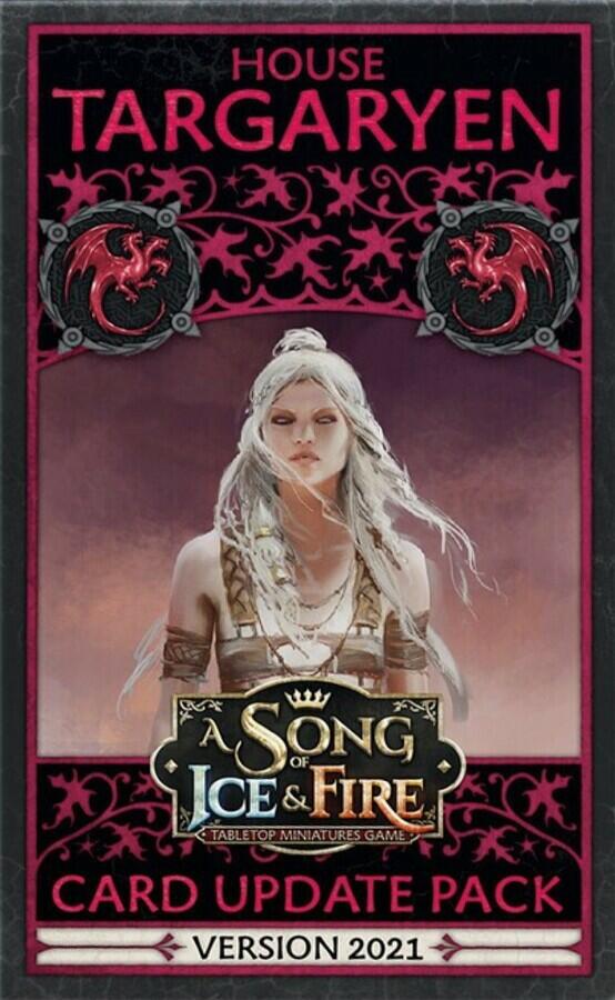Le Trône de Fer: Le Jeu de Figurines - Maison Targaryen - Paquet de Mise à Jour - Edition 2021 Cover