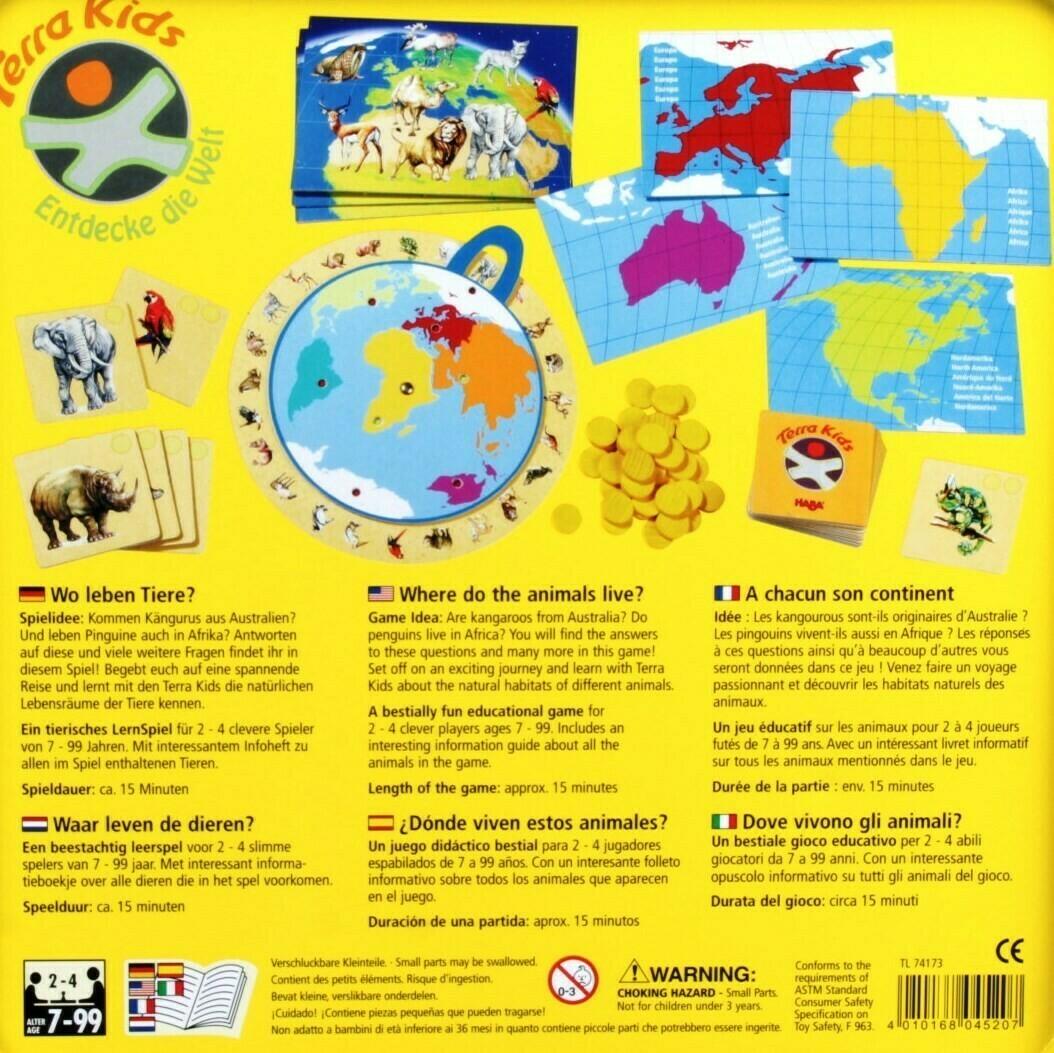 Terra Kids: Wo Leben Tiere? Back