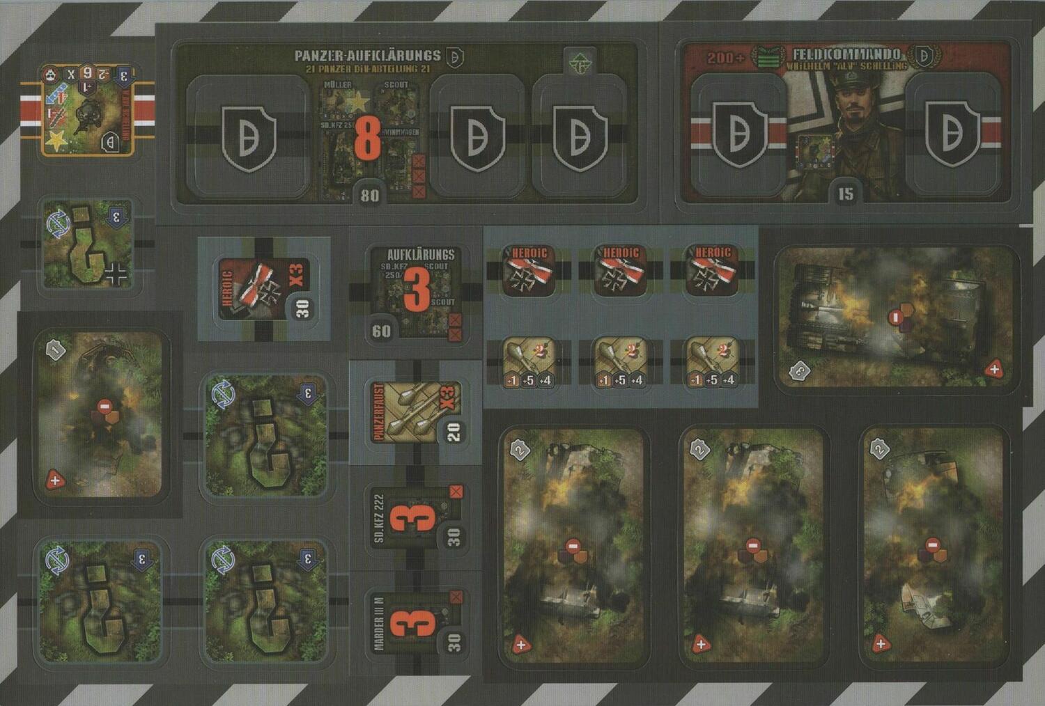 Heroes of Normandie: Reinforcement-GE 21eme PZ Back