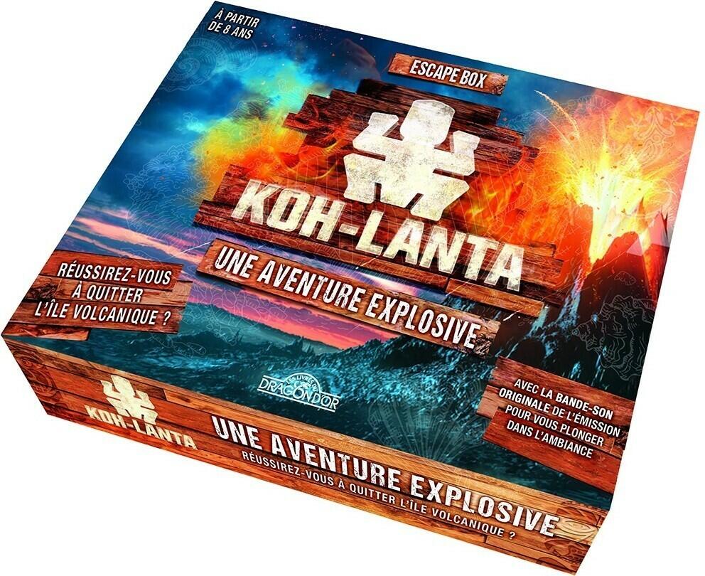 Escape Box: Koh-Lanta - Une Aventure Explosive Cover 3d