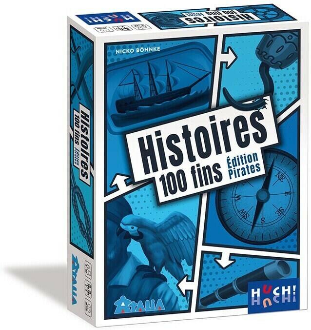 Histoires 100 Fins: Pirates Cover 3d