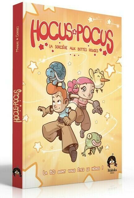 Hocus & Pocus: L'Épreuve des Fabulins - La BD Dont Vous Êtes le Héros ! Cover 3d