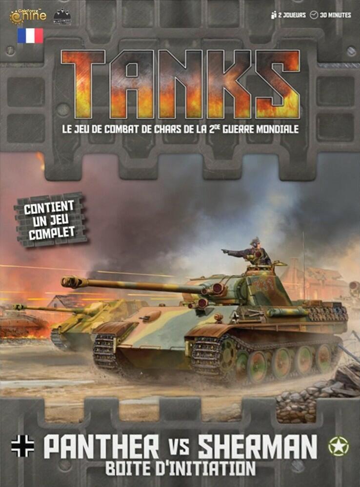 TANKS: Panther vs Sherman - Boîte d'Initiation Cover