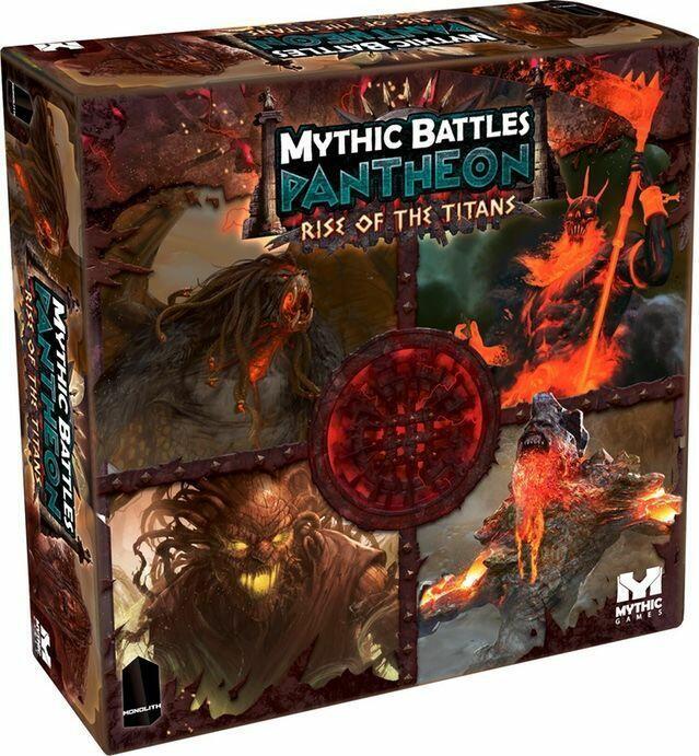 Mythic Battles: Pantheon - Rise of the Titans Cover 3d
