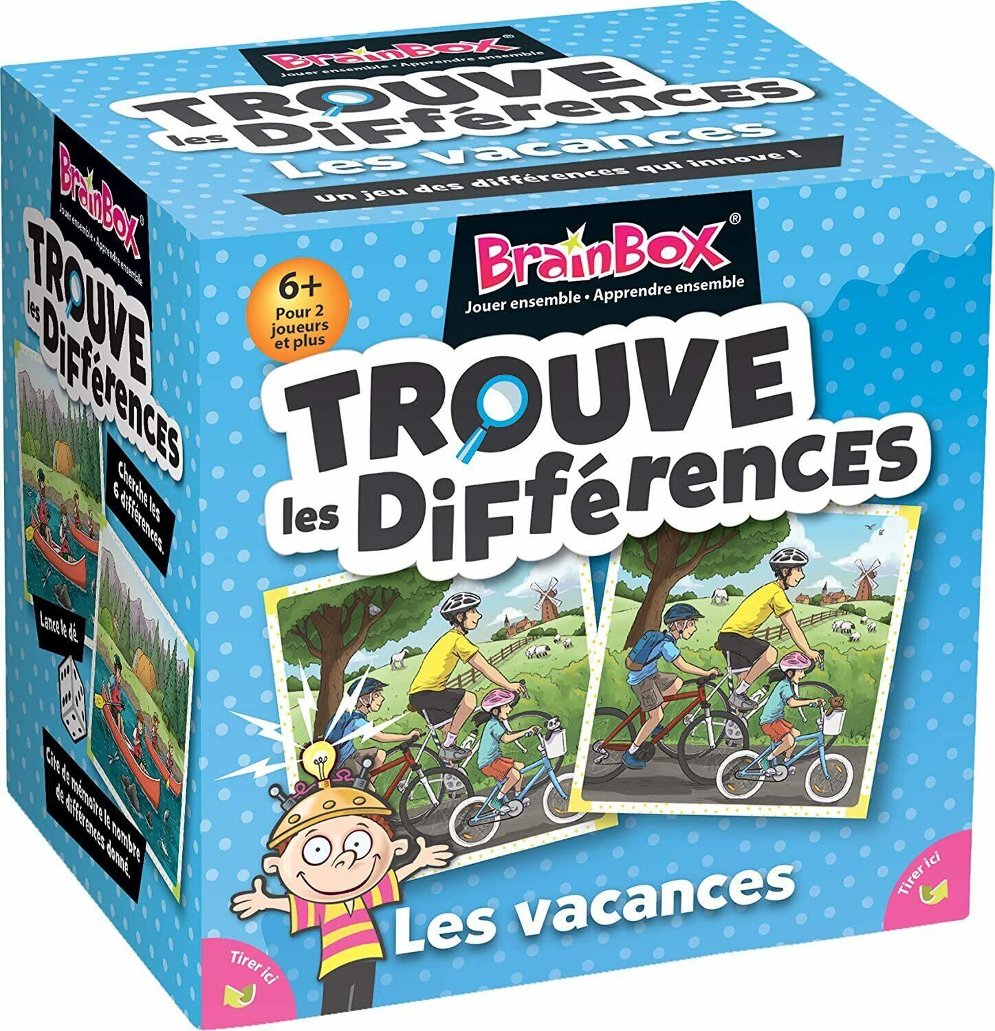 BrainBox: Trouve les Différences - Vacances Cover 3d