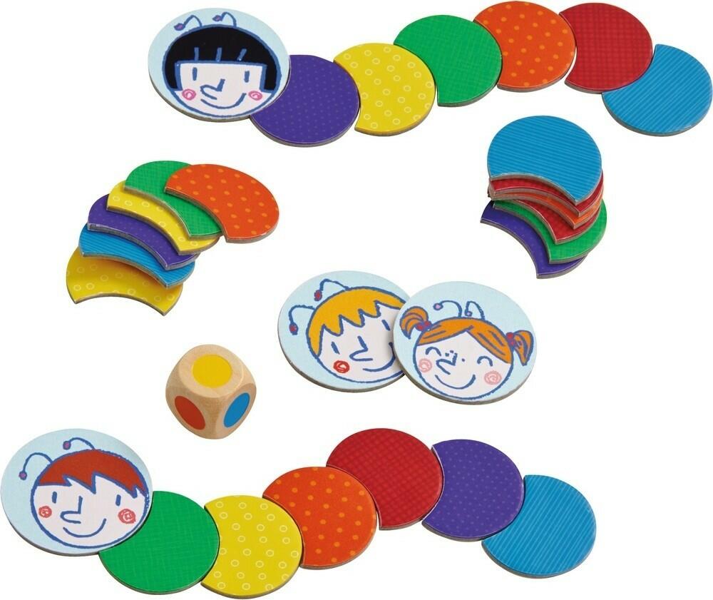 Chenilles Arc-en-Ciel Eclate