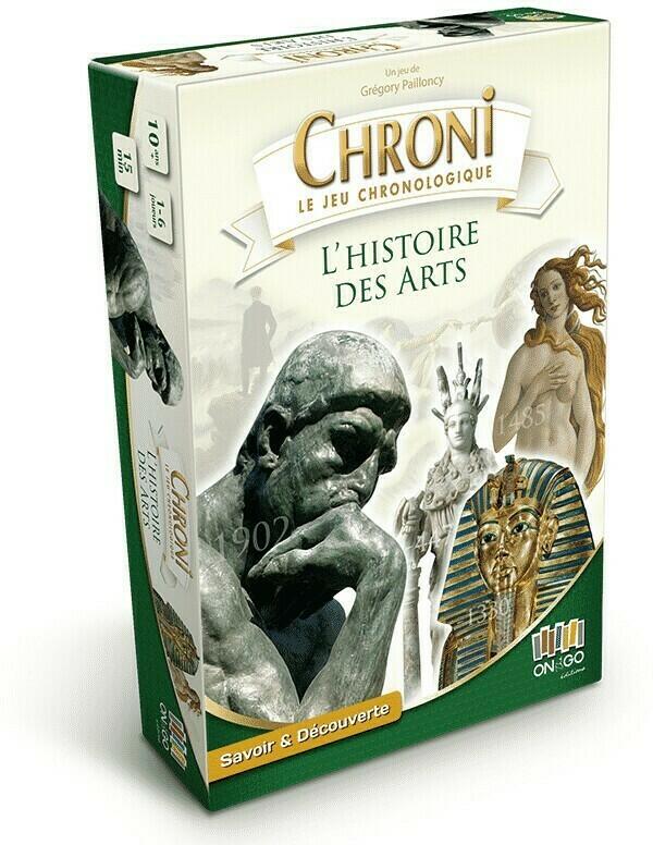 Chroni: L'Histoire des Arts Cover 3d